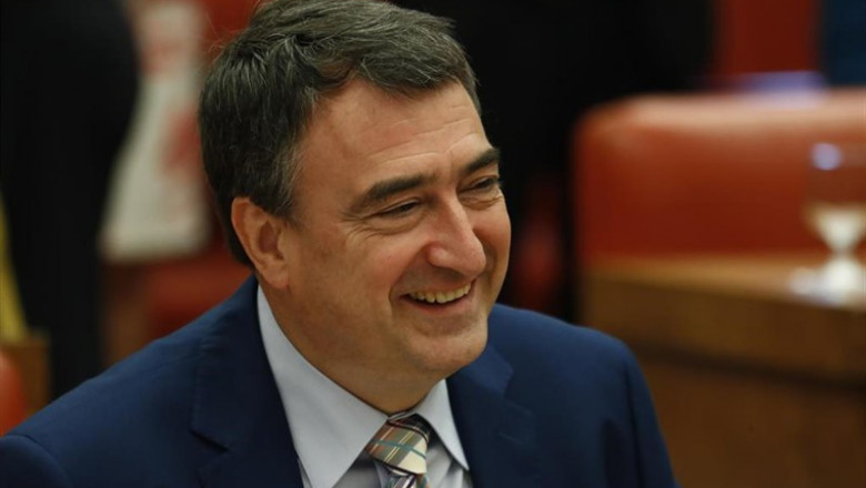 ep el portavoz del pnv en el congreso de los diputados aitor esteban durante la diputacion