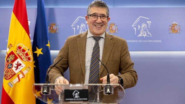 ep el portavoz del psoe en el congreso patxi lopez durante una rueda de prensa en el congreso a 24