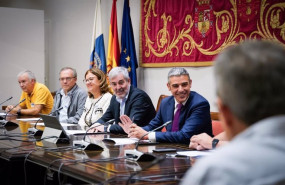 ep el presidente del gobierno de canarias fernando clavijo y el consejero de agricultura ganaderia y