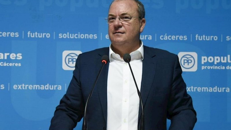 El presidente del PP de Extremadura, José Antonio Monago, en imagen de archivo. | EUROPA PRESS ep el presidente del pp de extremadura jose antonio monago en imagen de archivo
