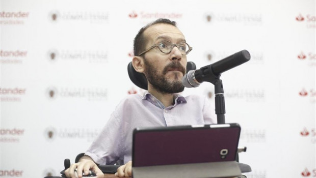 ep el secretario de accion de gobierno de podemos pablo echenique participa en la conferencia