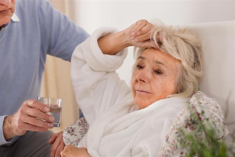 ep enferma fiebre gripe mayor neumonia
