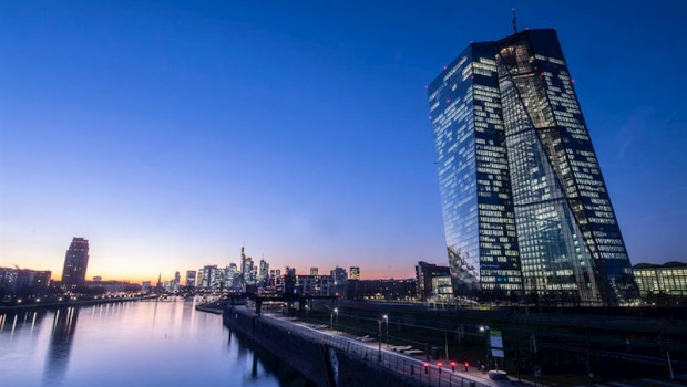 FILED - 21 January 2020, Hessen, Frankfurt_Main: A general view of the European Central Bank (ECB) headquarters. ECB is to extend the timeline for the review of its monetary policy announced earlier this year by six months to the middle of next year as a | Boris Roessler/dpa - Archivo ep filed - 21 january 2020 hessen frankfurt main a general view of the european central bank ecb