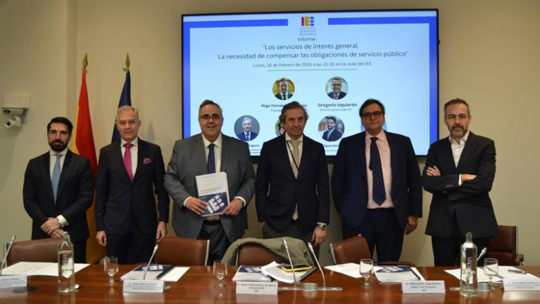 IEE pide compensar a las empresas por los servicios de interés general, que costarían 3.900 millones al año | INSTITUTO DE ESTUDIOS ECONÓMICOS ep iee pide compensar a las empresas por los servicios de interes general que costarian 3900