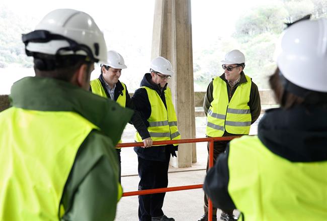 ep ignacio galan presidente iberdrola visita instalacion compani