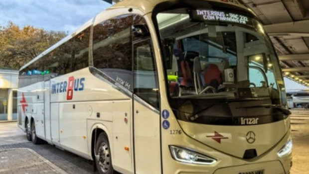 ep imagen de archivo de un autobus de interbus