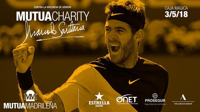 Juan Martín del Potro Mutua Charity Manolo Santana | MUTUA MADRID OPEN ep juan martinpotro mutua charity manolo santana