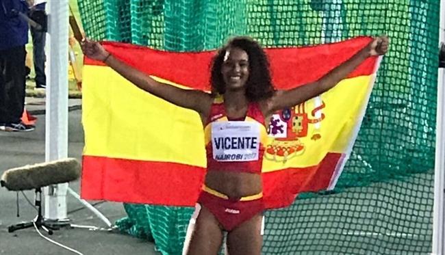 ep la atleta espanola maria vicente campeonamundo juvenil