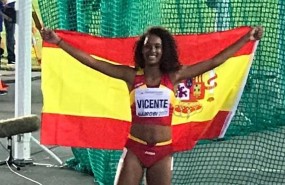 ep la atleta espanola maria vicente campeonamundo juvenil