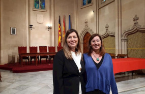 ep la presidenta del govern francina armengol y la consellera de salud y consumo patricia gomez