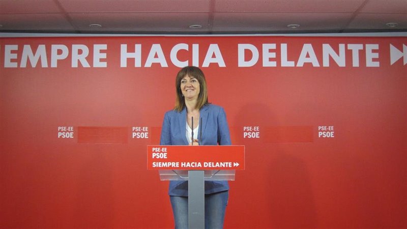 ep la secretaria general del pse-eeidoia mendia en una comparecencia en bilbao