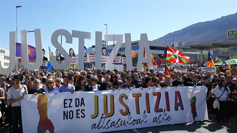 ep manifestacion contra la sentencia del caso alsasua