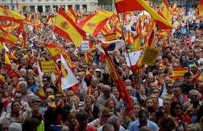 ep manifestacionespanya i catalans barcelona garantela hispanidad