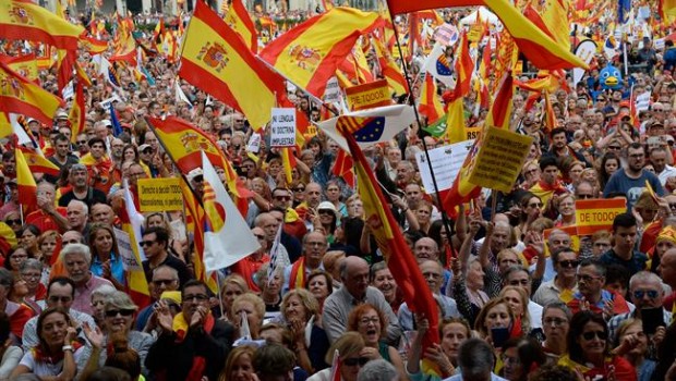 ep manifestacionespanya i catalans barcelona garantela hispanidad