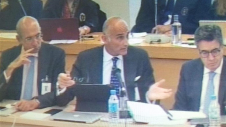El perito de Deloitte Manuel García Ayuso en el juicio por la salida a Bolsa de Bankia. | EUROPA PRESS ep peritodeloitte manuel garcia ayusojuiciola salidabolsabankia