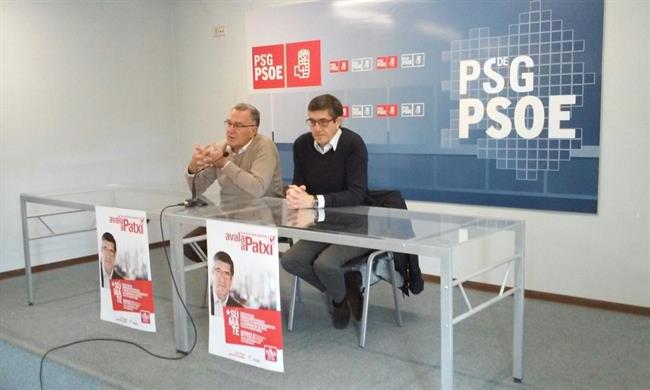 El precandidato a la Secretaría General del PSOE Patxi López en Ourense | EUROPA PRESS ep precandidatola secretaria generalpsoe patxi lopezourense