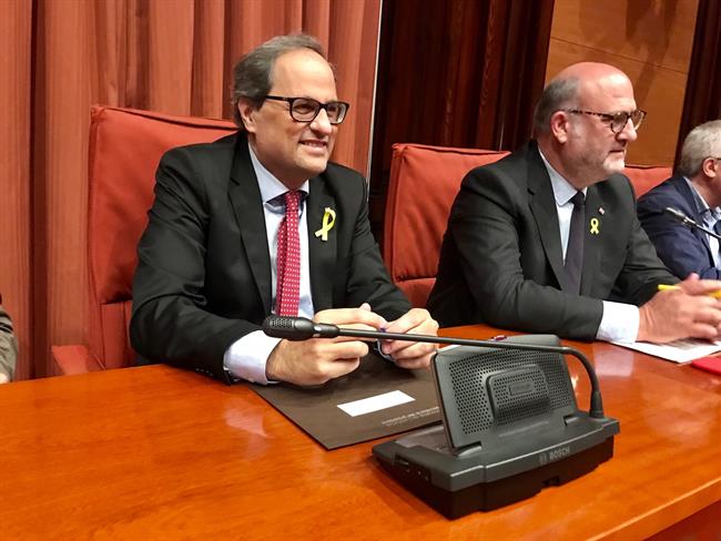 El presidente de la Generalitat, Quim Torra, en una imagen de archivo | Europa Press ep presidentela generalitat quim torra enimagenarchivo