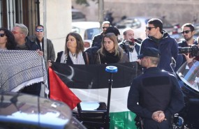 ep protestasla visitapresidenteestadoisrael reuven rivlin