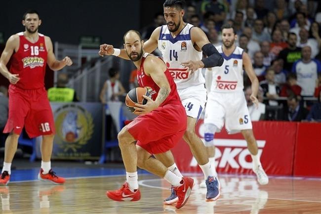 Spanoulis y Ayón en el Real Madrid - Olympiacos | EUROLEAGUE ep spanoulisayonreal madrid - olympiacos