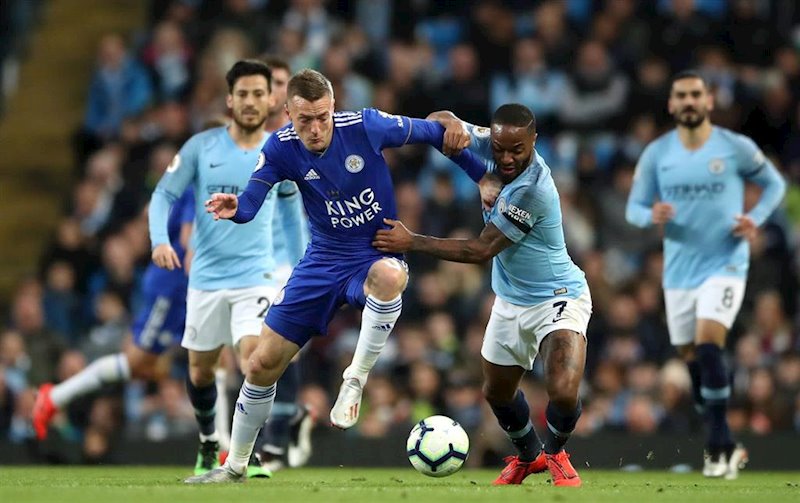 ep vardy leicester y sterling manchester city