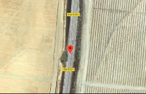 ep vista de la carretera donde ha tenido lugar el siniestro