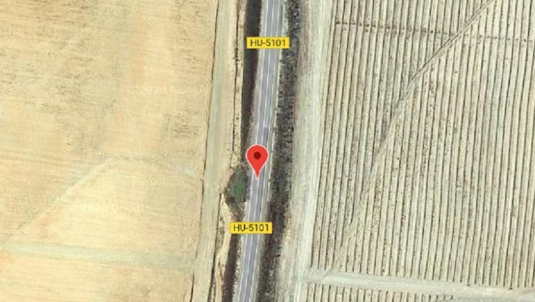 ep vista de la carretera donde ha tenido lugar el siniestro ep vista de la carretera donde ha tenido lugar el siniestro