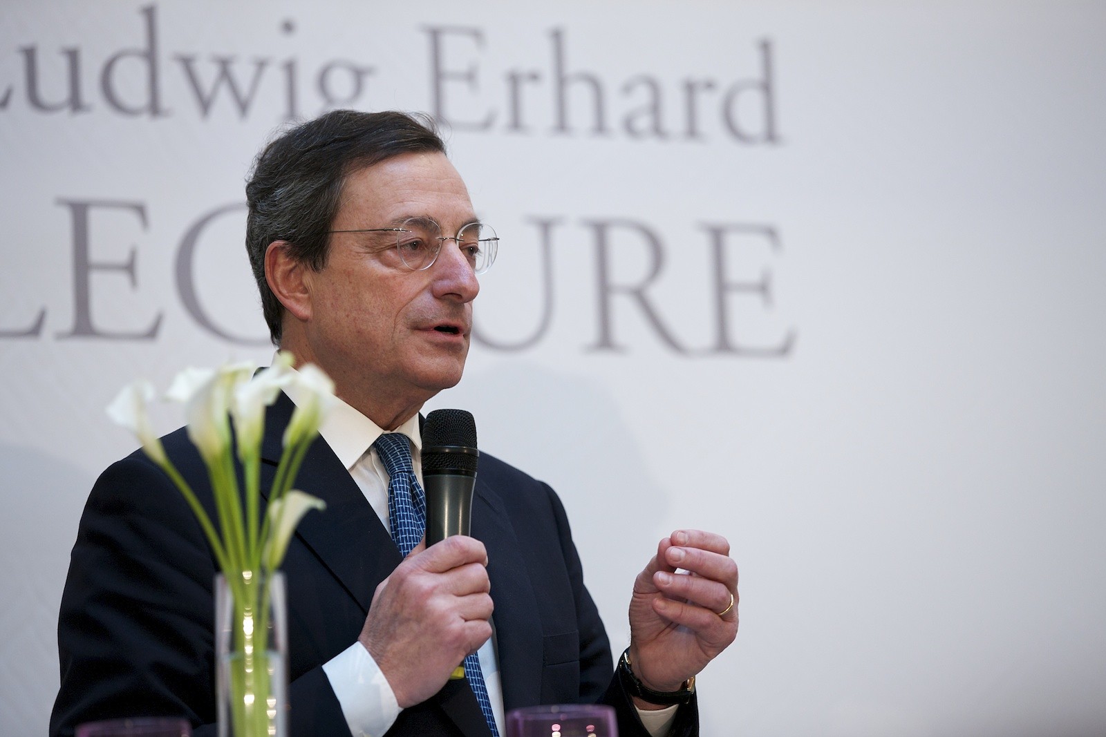 Mario Draghi, President of the European Central Bank, ECB