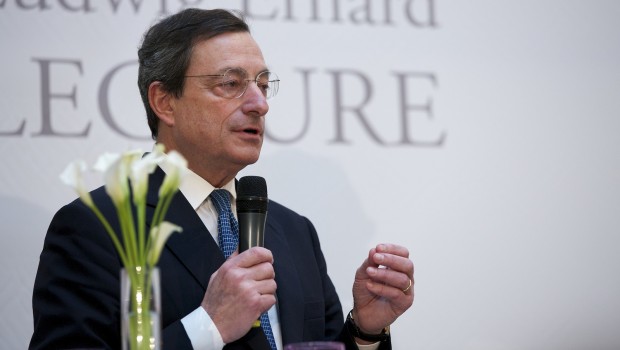 Mario Draghi, President of the European Central Bank, ECB