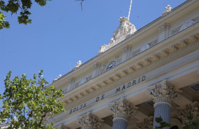 ep archivo   fachada del palacio de la bolsa de madrid a 30 de junio de 2021 en madrid espana