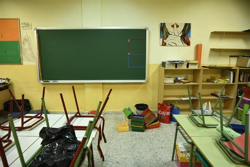 ep aula de un colegio publico de madrid