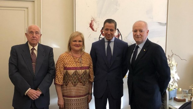 Eduardo Zaplana con Carmen de Rosa | ATENEO MERCANTIL ep eduardo zaplanacarmenrosa