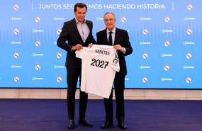 ep el ceo de sanitas y de bupa ela inaki peralta y el presidente del real madrid florentino perez