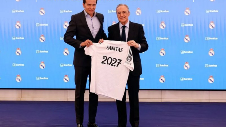 ep el ceo de sanitas y de bupa ela inaki peralta y el presidente del real madrid florentino perez ep el ceo de sanitas y de bupa ela inaki peralta y el presidente del real madrid florentino perez