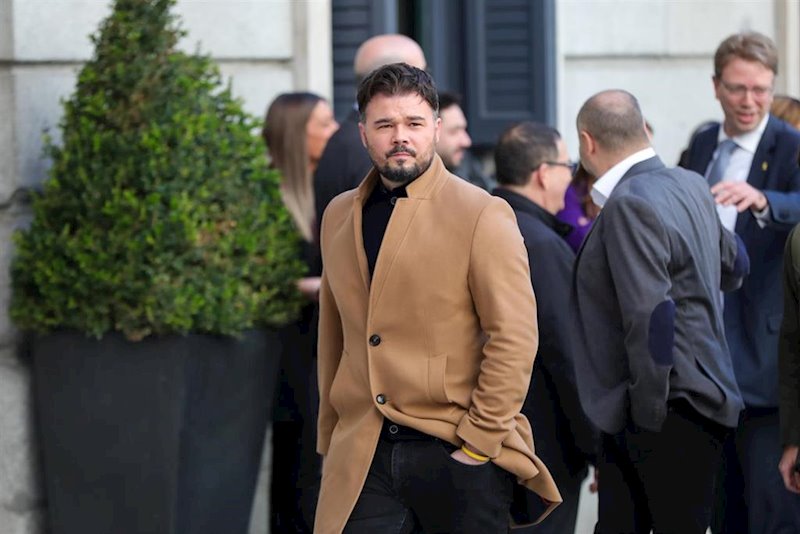 ep el portavoz de esquerra republicana en el congreso gabriel rufian