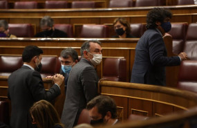 ep el portavoz de justicia de unidas podemos y portavoz de iu en el congreso enrique santiago
