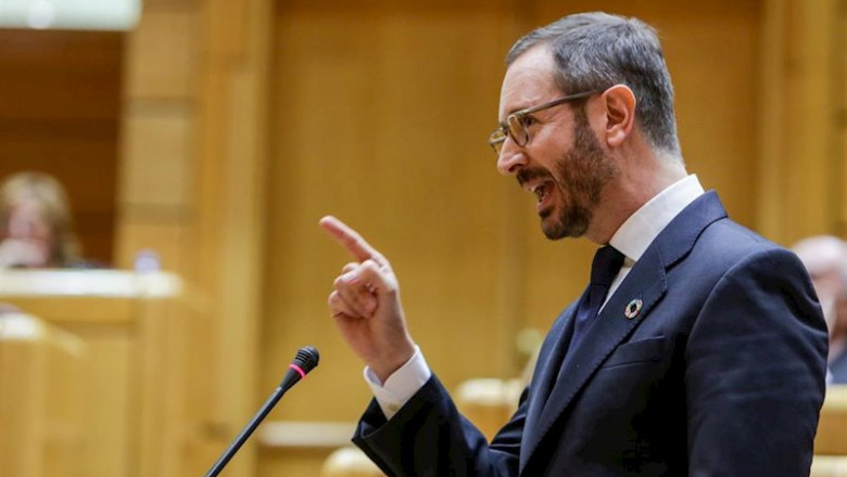 ep el portavoz del partido popular en el senado javier maroto