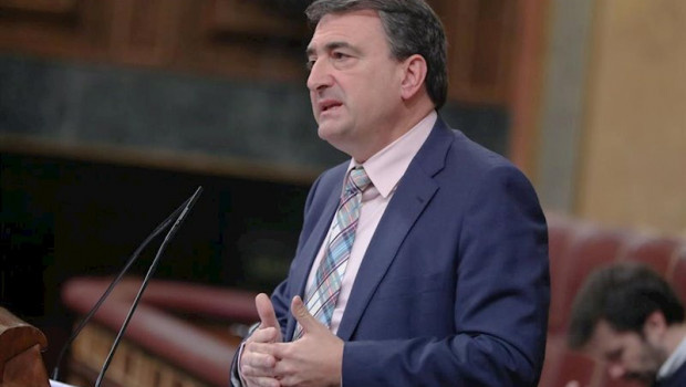 ep el portavoz del pnv en el congreso aitor esteban durante una sesion plenaria
