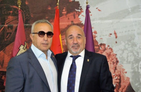 ep el presidente del coe alejandro blanco y el presidente de la federacion espanola de kickboxing y