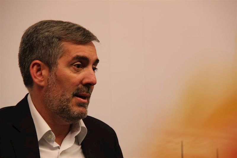 ep el presidente del gobierno de canarias fernando clavijo