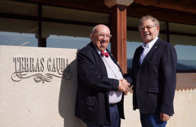 ep el presidente del grupo terras gauda jose maria fonseca y el presidente de bodegas gargalo