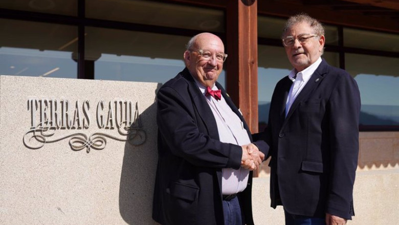 ep el presidente del grupo terras gauda jose maria fonseca y el presidente de bodegas gargalo ep el presidente del grupo terras gauda jose maria fonseca y el presidente de bodegas gargalo