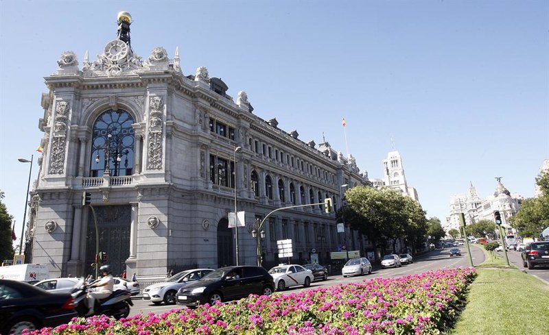 ep fachada de la sede del banco de espana en madrid
