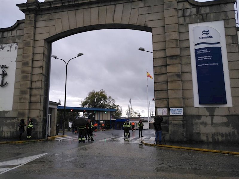ep integrantes del comite de navantia y de la industria auxiliar en ferrol