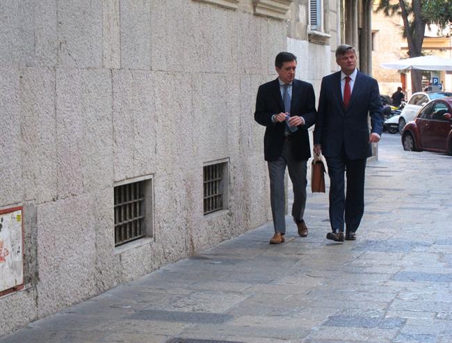 Jaume Matas y su abogado, José Zaforteza | EUROPA PRESS ep jaume matassu abogado jose zaforteza