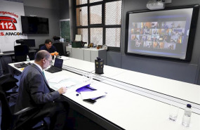 ep javier lamban participa en la cuarta videoconferencia de presidentes autonomicos con pedro