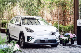 ep kia niro electrico recargando vehiculo electrico