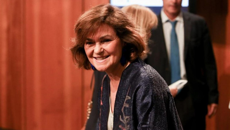 La UIMP inicia los Cursos de Verano en Santander con Carmen Calvo, Zapatero y Donna Strickland como primeros invitados | Ricardo Rubio - Europa Press ep la uimp iniciacursosveranosantandercarmen calvo zapaterodonna stricklandprimeros invitados
