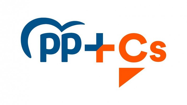 Logotipo electora de la coalición PP y Cs para las elecciones autonómicas en el País Vasco del 5 de abril. | EUROPA PRESS ep logotipo electora de la coalicion pp y cs para las elecciones autonomicas en el pais vasco del 5