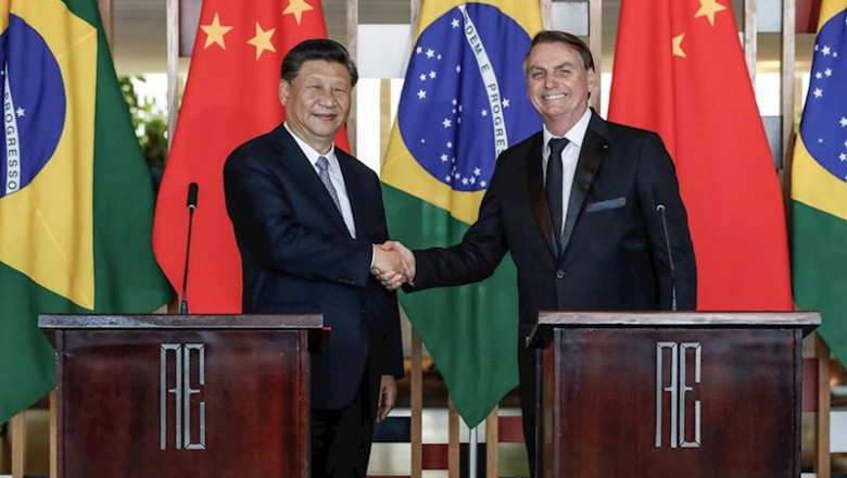 Los presidentes de China, Xi Jinping, y de Brasil, Jair Bolsonaro | Alan Santos/Palacio do Planalto/ DPA - Archivo ep los presidentes de china xi jinping y de brasil jair bolsonaro