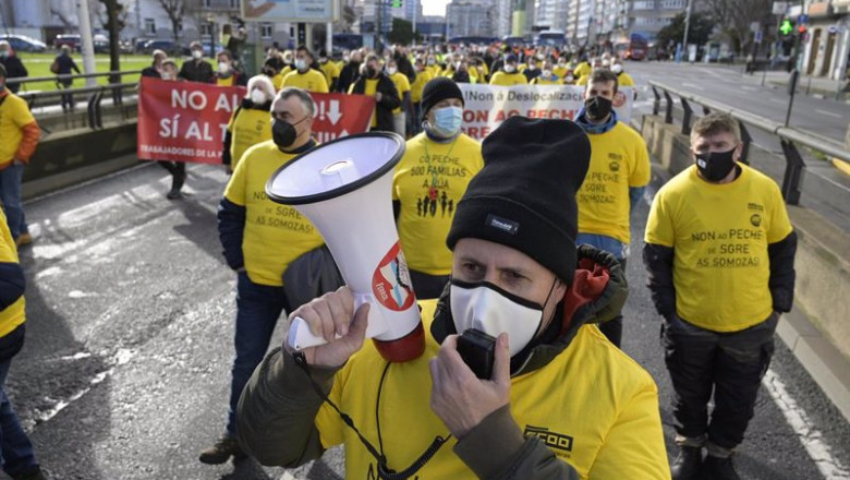 ep manifestantes de siemens gamesa en as somozas ep manifestantes de siemens gamesa en as somozas
